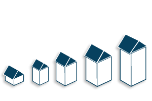 growth in construction houses-rising